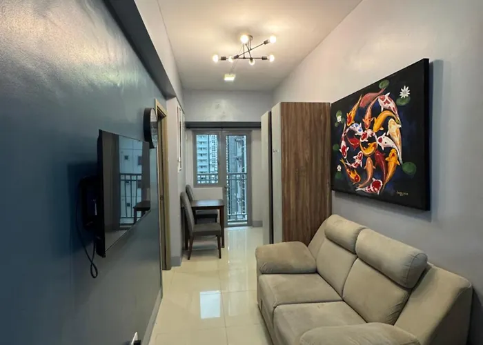 Modern 1br Near Mrt Bgc Ortigas *